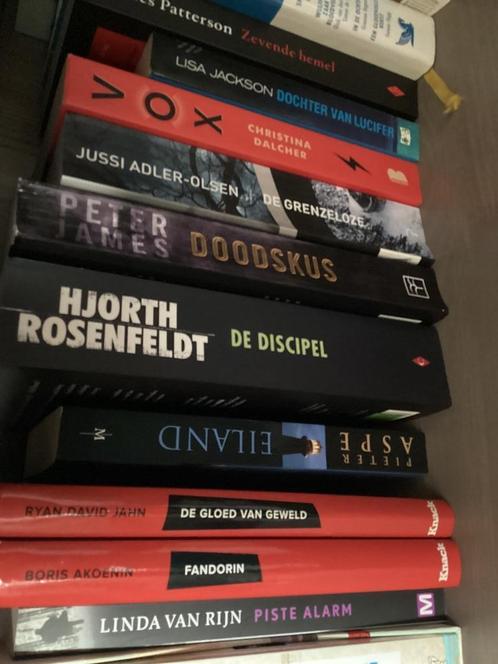 Boeken - thrillers, Livres, Thrillers, Comme neuf, Enlèvement ou Envoi