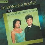 CD * LA DONNA E PAOLO - sing ADRIVALAN TOP CLASSICS, Ophalen of Verzenden, 1980 tot 2000, Zo goed als nieuw