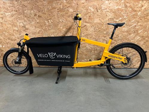 Cargo Factory handgemaakte cargofiets, Fietsen en Brommers, Fietsen | Bakfietsen, Nieuw, Overige merken, Goederen, Huif, Ophalen