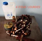 4 ITEMS'LOURDES', Ophalen of Verzenden, Gebruikt, Overige typen, Christendom | Katholiek