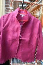 Bloesje nieuw linnen lila met ruches 123 mt 36, Paars, Nieuw, Ophalen of Verzenden, Maat 36 (S)