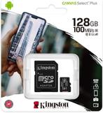 128 GB SD-kaart, Audio, Tv en Foto, Foto | Geheugenkaarten, SD, Kingston, Nieuw, Ophalen of Verzenden