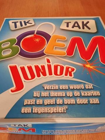 Spel 'Tik Tak Boem Junior' beschikbaar voor biedingen
