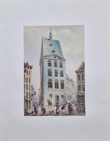 6 litho tekeningen van Maastricht