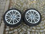 Deux Jantes bmw avec pneus hiver, Autos : Pièces & Accessoires, Pneus & Jantes, Pneus et Jantes, 18 pouces, Enlèvement, Utilisé