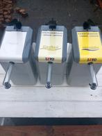 3 LEVO sausdispensers, Ophalen