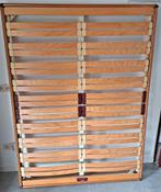 Lit/Sommier largeur 140 cm Epeda + pieds, Ophalen, 140 cm, Bedbodem