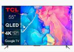 TCL 55inch Qled 4k HDRpro / Google TV / 120hz gaming mode, Audio, Tv en Foto, Ophalen, QLED