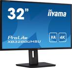 iiyama ProLite XB3288UHSU-B5 - 32 inch - 4K - VA - USB-Hub, Computers en Software, HD, 3 tot 5 ms, VA, Ophalen of Verzenden