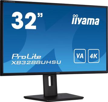 iiyama ProLite XB3288UHSU-B5 - 32 inch - 4K - VA - USB-Hub beschikbaar voor biedingen