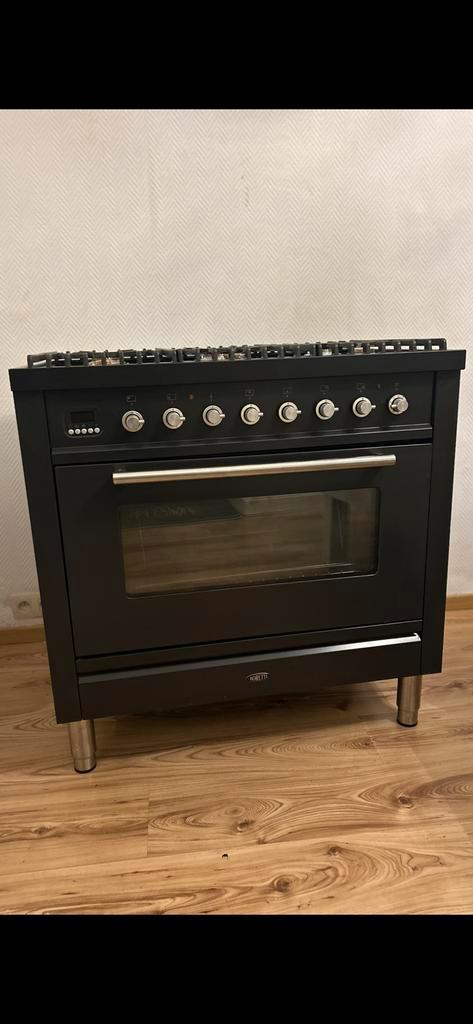 CUISINIÈRE DE LUXE BORETTI, Electroménager, Cuisinières, Comme neuf, Autoportant, 5 zones de cuisson ou plus, Enlèvement