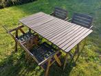 Ikea Askholmen tafel met vier stoelen, Ophalen, Gebruikt