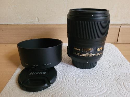 Objectif Nikon AF-S Micro Nikkor 60mm f/2.8G ED, Audio, Tv en Foto, Foto | Lenzen en Objectieven, Gebruikt, Groothoeklens, Ophalen of Verzenden