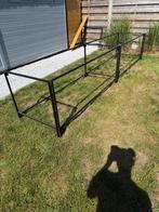 Ijzeren tafel te koop totaal 4 m, Doe-het-zelf en Bouw, Werkbanken, Ophalen, Gebruikt