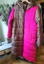 Bruin/roze winterjas, Bruin, Zo goed als nieuw, YAS, Ophalen