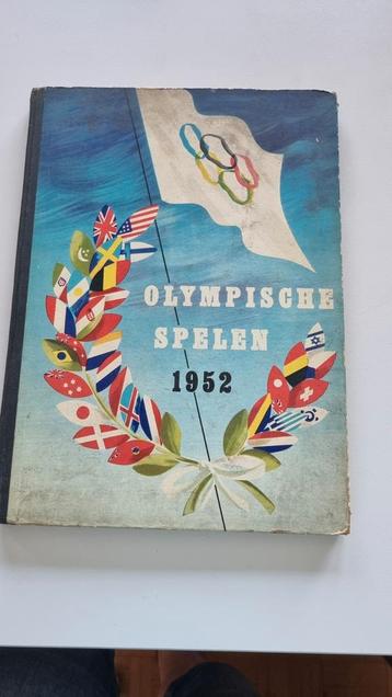 Album photo des Jeux olympiques de 1952, Enlèvement ou Envoi, Utilisé, Album d'images