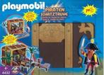 Playmobil 4432 Piraten schatkist plus extra piratenkapitein, Ophalen of Verzenden, Zo goed als nieuw, Complete set