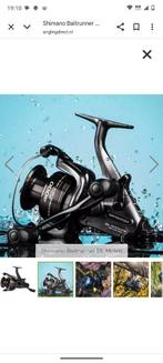 2 Shimano 4000dl molens met baitrunner, Ophalen, Zo goed als nieuw