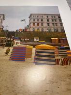 Vintage Poster foto van strand (lijkt me Duitsland), Verzamelen, Posters, Deurposter of groter, Ophalen of Verzenden, Overige onderwerpen