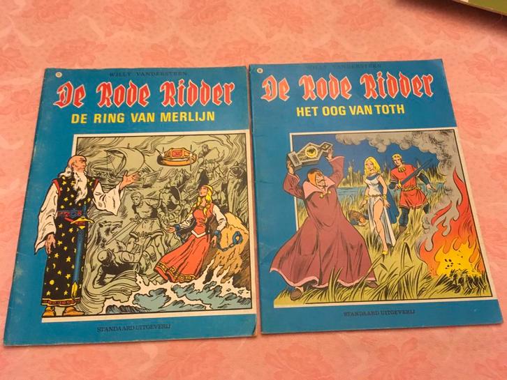 Stripverhalen - De Rode Ridder, Livres, BD, Plusieurs BD, Enlèvement