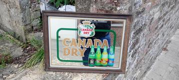 Old Canada Dry Lemonade Soda Mirror beschikbaar voor biedingen