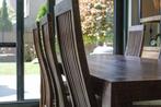 Table à manger & 6 chaises, Maison & Meubles, Rectangulaire, 50 à 100 cm, Enlèvement, Utilisé