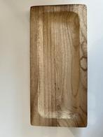 Houten schaaltje.Rechthoekig 30x14x1,5 cm., Ophalen, Gebruikt, Schaal, Rechthoekig