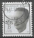 Belgie 1993 - Yvert/OBP 2520 - Rouwzegel Koning Boudewi  (ST, Postzegels en Munten, Gestempeld, Koninklijk huis, Verzenden, Gestempeld
