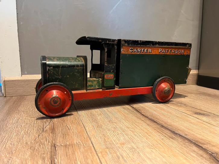 TRI-ANG Carter Paterson truck 1930, Antiquités & Art, Antiquités | Jouets, Enlèvement