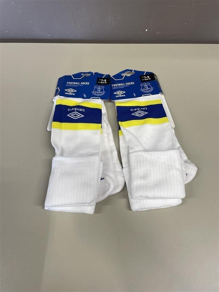 Everton voetbal sokken - umbro white socks 40,5 - 43, Sport en Fitness, Voetbal, Nieuw, Ophalen of Verzenden