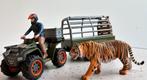 Wild life schleich quad met tijger, Kinderen en Baby's, Ophalen