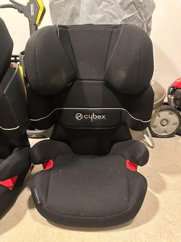 2x Cybex Solution X-Fix Autostoelen beschikbaar voor biedingen