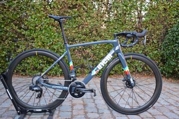 Cinelli Superstar Disc - SRAM FORCE AXS, Autres marques, Enlèvement ou Envoi, Comme neuf, 53 à 57 cm