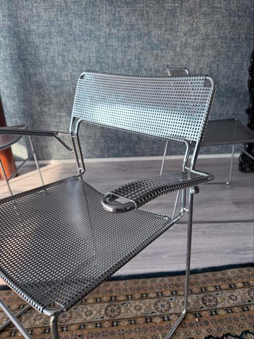 Set van 3 Sultana” Stackable Chairs, by Arrben Italy, ca80s, Antiek en Kunst, Antiek | Meubels | Stoelen en Sofa's, Ophalen