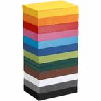 Carton A6 coloré 180 g — 12 x 100 feuilles, Envoi, Neuf, Autres thèmes, Carte blanco ou Carte de base