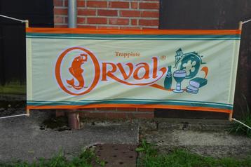 Orval banner in topconditie (zeldzaam)  beschikbaar voor biedingen