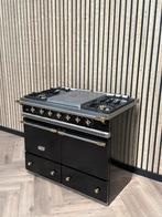 Luxe Lacanche Zwart 100cm Gas Dubbele Oven + Coup de Feu, Elektronische apparatuur, Ophalen of Verzenden, Grill, Gas, 5 kookzones of meer