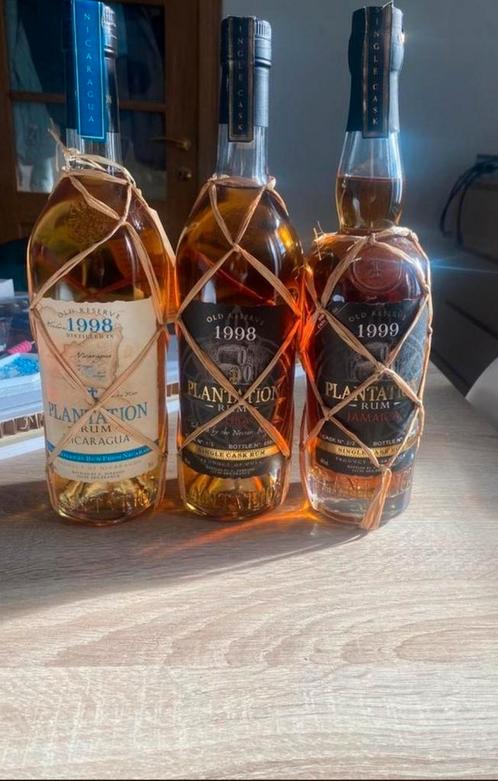13 bouteilles rhum plantation, Verzamelen, Wijnen, Nieuw, Ophalen of Verzenden