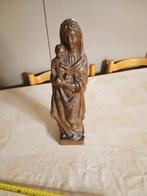 houten mariabeeld met kind, Antiek en Kunst, Antiek | Religieuze voorwerpen, Ophalen