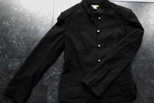 Japans style zwarte jasje maat Small(40, Kleding | Dames, Jasjes, Kostuums en Pakken, Zo goed als nieuw, Jasje, Ophalen of Verzenden