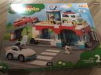 Duplo parking garage met Car Wash 10948, Ophalen of Verzenden, Zo goed als nieuw, Complete set, Duplo