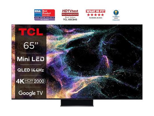 TV TCL 4K Mini-LED QLED 65C845 2023, Audio, Tv en Foto, Televisies, Zo goed als nieuw, LED, 100 cm of meer, 4k (UHD), Overige merken