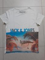 Jack & Jones heren wit t-shirt maat M, Maat 48/50 (M), Ophalen of Verzenden, Jack & Jones, Wit