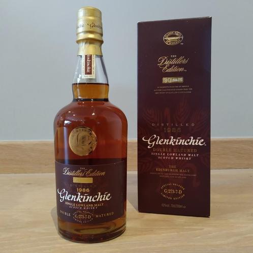 *TIP* Glenkinchie Malt Whisky - Rare, Collections, Vins, Neuf, Autres types, Autres régions, Pleine, Enlèvement ou Envoi