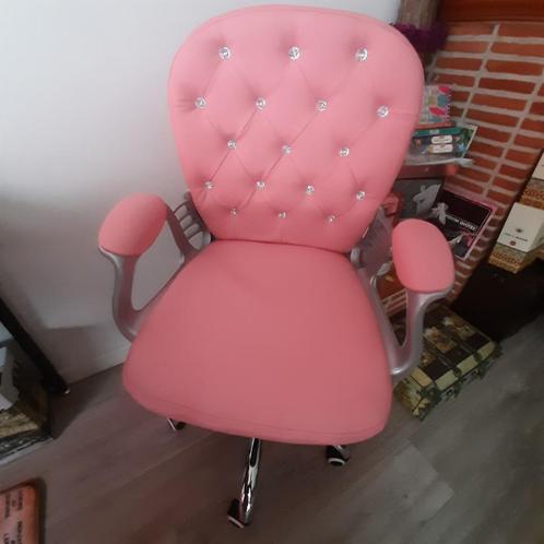 NIEUW bureaustoel vinsetto Luxe bureaustoel, roze, Huis en Inrichting, Bureaustoelen, Nieuw, Bureaustoel, Roze, Ophalen