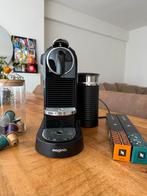 Magimix Nespresso CitiZ & Milk M196 Zwart - slechts 4m oud, Elektronische apparatuur, Ophalen, Zo goed als nieuw