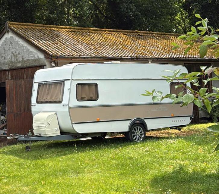Caravan Tabbert, Caravans en Kamperen, Caravans, Particulier, tot en met 4, 750 - 1000 kg, Rondzit, Tabbert, 5 tot 6 meter, 85 kg