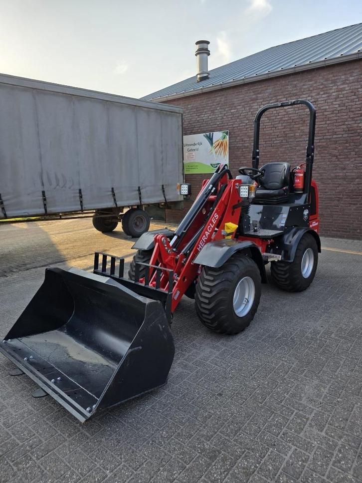 Heracles H220 Pro mini shovel NIEUW (2026), Zakelijke goederen, Machines en Bouw | Kranen en Graafmachines, Wiellader of Shovel