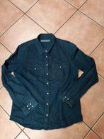 donkerblauw jeanshemd Lola & Liza, Comme neuf, Taille 38/40 (M), Bleu, Enlèvement ou Envoi
