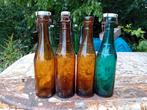 Oude vintage bierflessen brouwerij Francois Waegemans Gent, Verzamelen, Ophalen of Verzenden, Gebruikt